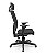 Cadeira Presidente Brizza Plaxmetal Tela Preta Base Standard Back System Assento Poliéster - Imagem 2