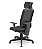 Cadeira Presidente Brizza Plaxmetal Tela Preta Base Standard Back System Assento Poliéster - Imagem 3