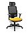 Cadeira Presidente Brizza Plaxmetal Tela Preta Base Standard Back System Assento Poliéster - Imagem 10