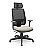 Cadeira Presidente Brizza Plaxmetal Tela Preta Base Standard Back System Assento Poliéster - Imagem 11