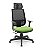Cadeira Presidente Brizza Plaxmetal Tela Preta Base Standard Back System Assento Poliéster - Imagem 12