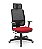 Cadeira Presidente Brizza Plaxmetal Tela Preta Base Standard Back System Assento Poliéster - Imagem 5