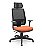 Cadeira Presidente Brizza Plaxmetal Tela Preta Base Standard Back System Assento Poliéster - Imagem 6