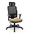 Cadeira Presidente Brizza Plaxmetal Tela Preta Base Standard Back System Assento Poliéster - Imagem 15