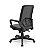 Cadeira Presidente Adrix Plaxmetal Encosto Tela Base Standard Relax Assento Vinil - Imagem 3