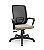 Cadeira Presidente Adrix Plaxmetal Encosto Tela Base Standard Relax Assento Vinil - Imagem 5