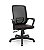 Cadeira Presidente Adrix Plaxmetal Encosto Tela Base Standard Relax Assento Vinil - Imagem 6