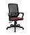Cadeira Presidente Adrix Plaxmetal Encosto Tela Base Standard Relax Assento Vinil - Imagem 10