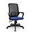 Cadeira Presidente Adrix Plaxmetal Encosto Tela Base Standard Relax Assento Vinil - Imagem 7