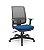 Cadeira Plaxmetal Brizza Presidente Tela Cinza Assento Poliéster Braços Reguláveis Base Relax Standard - Imagem 5