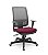 Cadeira Plaxmetal Brizza Presidente Tela Cinza Assento Poliéster Braços Reguláveis Base Relax Standard - Imagem 6