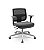 Cadeira Brizza Executiva Tela Preta Base Aluminio Mecanismo Back System Assento Vinil - Imagem 1