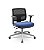 Cadeira Brizza Executiva Tela Preta Base Aluminio Mecanismo Back System Assento Vinil - Imagem 7