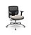 Cadeira Brizza Executiva Tela Preta Base Aluminio Mecanismo Back System Assento Vinil - Imagem 19