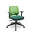 Cadeira Beezi Plaxmetal Com Braços Reguláveis Encosto Verde Assento Em Poliéster Base Italia. - Imagem 8