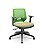 Cadeira Beezi Plaxmetal Com Braços Reguláveis Encosto Verde Assento Em Poliéster Base Italia. - Imagem 18