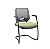Cadeira Plaxmetal Beezi Fixa Aproximação Encosto Cinza Vinil - Imagem 19