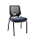 Cadeira Beezi Plaxmetal Fixa 4 Pés Encosto Preto Assento Vinil - Imagem 9