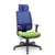 Cadeira Presidente Brizza Plaxmetal Tela Azul Base Standard Back System Assento Poliéster - Imagem 13