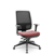 Cadeira Presidente Brizza Plaxmetal Tela Preta Base Italia Slider Assento Vinil - Imagem 18