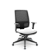 Cadeira Presidente Brizza Plaxmetal Tela Preta Base Italia Slider Assento Vinil - Imagem 15