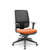 Cadeira Presidente Brizza Plaxmetal Tela Preta Base Italia Slider Assento Vinil - Imagem 16