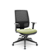 Cadeira Presidente Brizza Plaxmetal Tela Preta Base Italia Slider Assento Vinil - Imagem 19