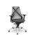 Cadeira Bix x+ Plaxmetal Tela Preta Base Cromada Slider Braços Shift Assento Poliéster - Imagem 10