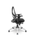 Cadeira Bix x+ Plaxmetal Tela Preta Base Cromada Slider Braços Shift Assento Poliéster - Imagem 2