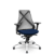 Cadeira Bix x+ Plaxmetal Tela Preta Base Cromada Slider Braços Shift Assento Poliéster - Imagem 17