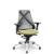 Cadeira Bix x+ Plaxmetal Tela Preta Base Cromada Slider Braços Shift Assento Poliéster - Imagem 19
