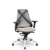 Cadeira Bix x+ Plaxmetal Tela Preta Base Cromada Slider Braços Shift Assento Poliéster - Imagem 12
