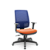 Cadeira Brizza Presidente Plaxmetal Tela Azul Base Standard Relax Assento Vinil - Imagem 16