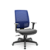 Cadeira Brizza Presidente Plaxmetal Tela Azul Base Standard Relax Assento Vinil - Imagem 11