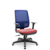 Cadeira Brizza Presidente Plaxmetal Tela Azul Base Standard Relax Assento Vinil - Imagem 8