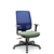 Cadeira Brizza Presidente Plaxmetal Tela Azul Base Standard Relax Assento Vinil - Imagem 13