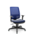 Cadeira Brizza Presidente Plaxmetal Tela Azul Base Standard Relax Assento Vinil - Imagem 9