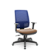Cadeira Brizza Presidente Plaxmetal Tela Azul Base Standard Relax Assento Vinil - Imagem 17