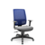 Cadeira Brizza Presidente Plaxmetal Tela Azul Base Standard Relax Assento Vinil - Imagem 12