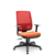 Cadeira Brizza Presidente Plaxmetal Tela Vermelha Base Standard Relax Assento Vinil - Imagem 16