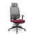 Cadeira Plaxmetal Brizza Presidente Tela Cinza Base Itália Slider Assento Poliéster - Imagem 6