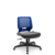 Cadeira Plaxmetal Beezi Encosto Azul Base Standard Relax Assento Vinil - Imagem 4