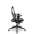 Cadeira Plaxmetal Bix x+ Base Italia Mecanismo Slider Tela Preta Assento Vinil - Imagem 2