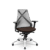 Cadeira Bix x+ Plaxmetal Tela Cinza Base Cromada Slider Braços Shift Assento Poliéster - Imagem 20