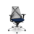 Cadeira Bix x+ Plaxmetal Tela Cinza Base Cromada Slider Braços Shift Assento Poliéster - Imagem 17