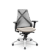 Cadeira Bix x+ Plaxmetal Tela Cinza Base Cromada Slider Braços Shift Assento Poliéster - Imagem 12