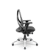 Cadeira Bix x+ Plaxmetal Tela Cinza Base Cromada Slider Braços Shift Assento Poliéster - Imagem 2