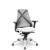 Cadeira Bix x+ Plaxmetal Tela Cinza Base Cromada Slider Braços Shift Assento Poliéster - Imagem 15