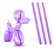 BALAO CANUDO LILAS 260 C/25 - PIC PIC - Imagem 1