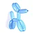 BALAO CANUDO AZUL CLARO 260 C/25 - PIC PIC - Imagem 1